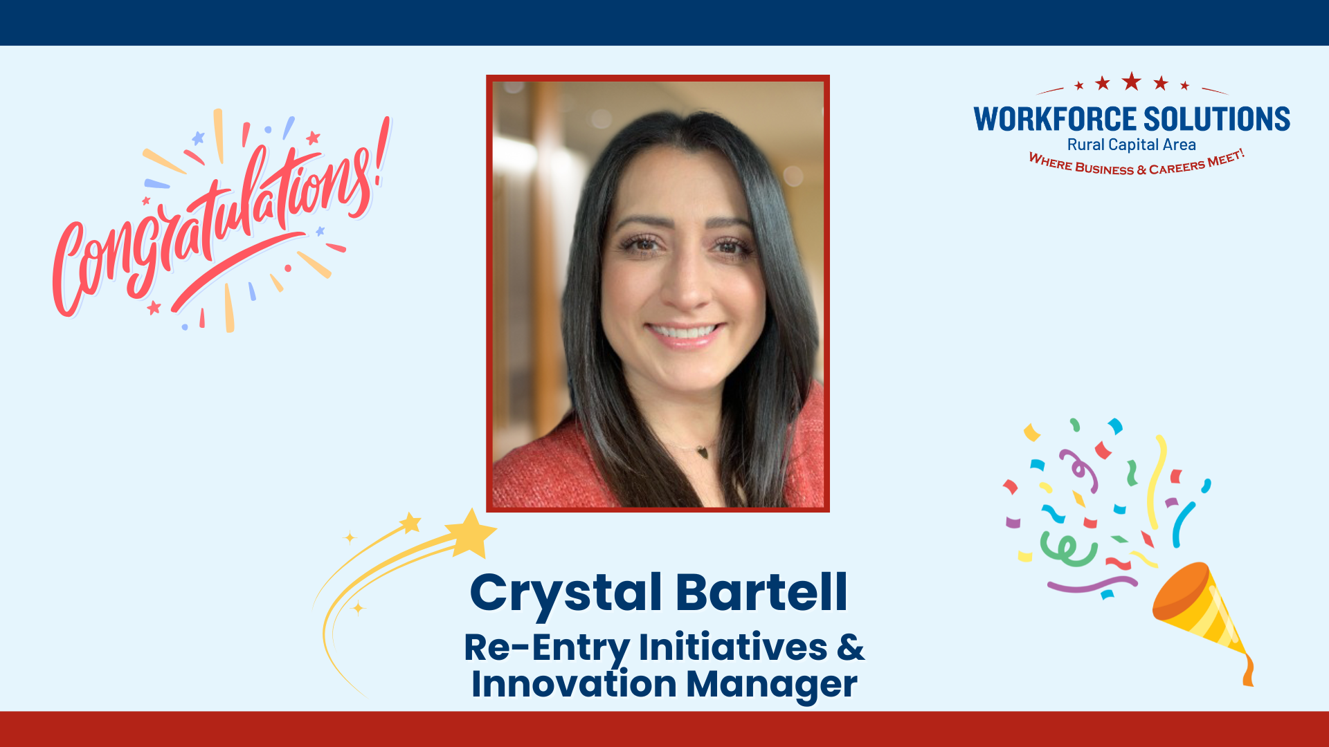 WSRCA Promotion of Crystal Bartell