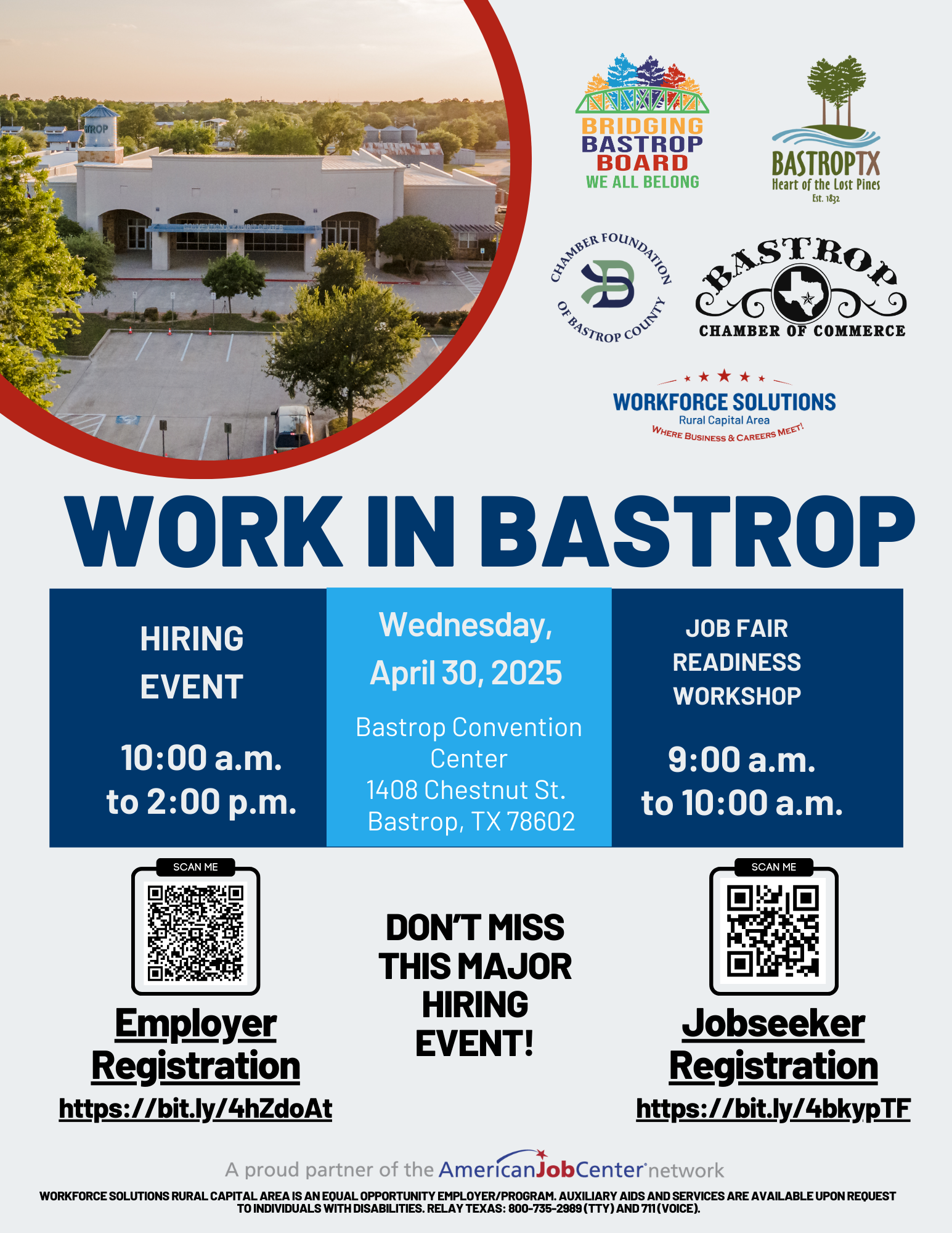 work in bastrop 2025