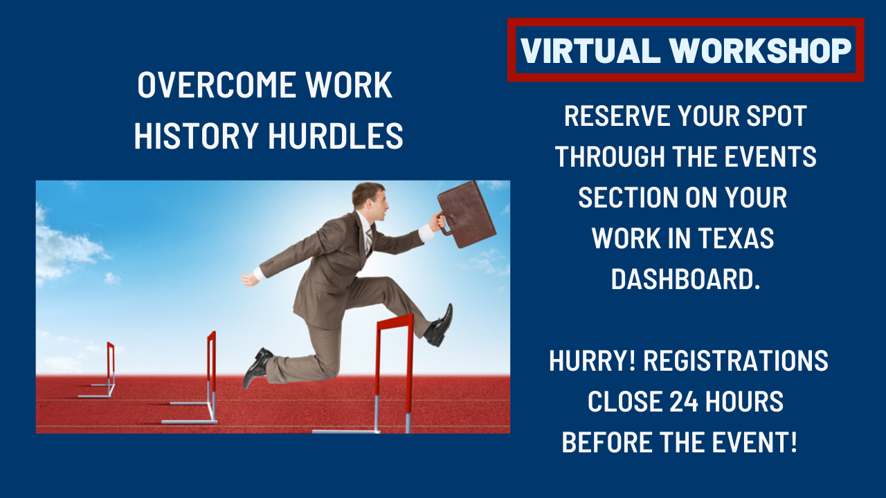 Overcoming Work History Hurdles