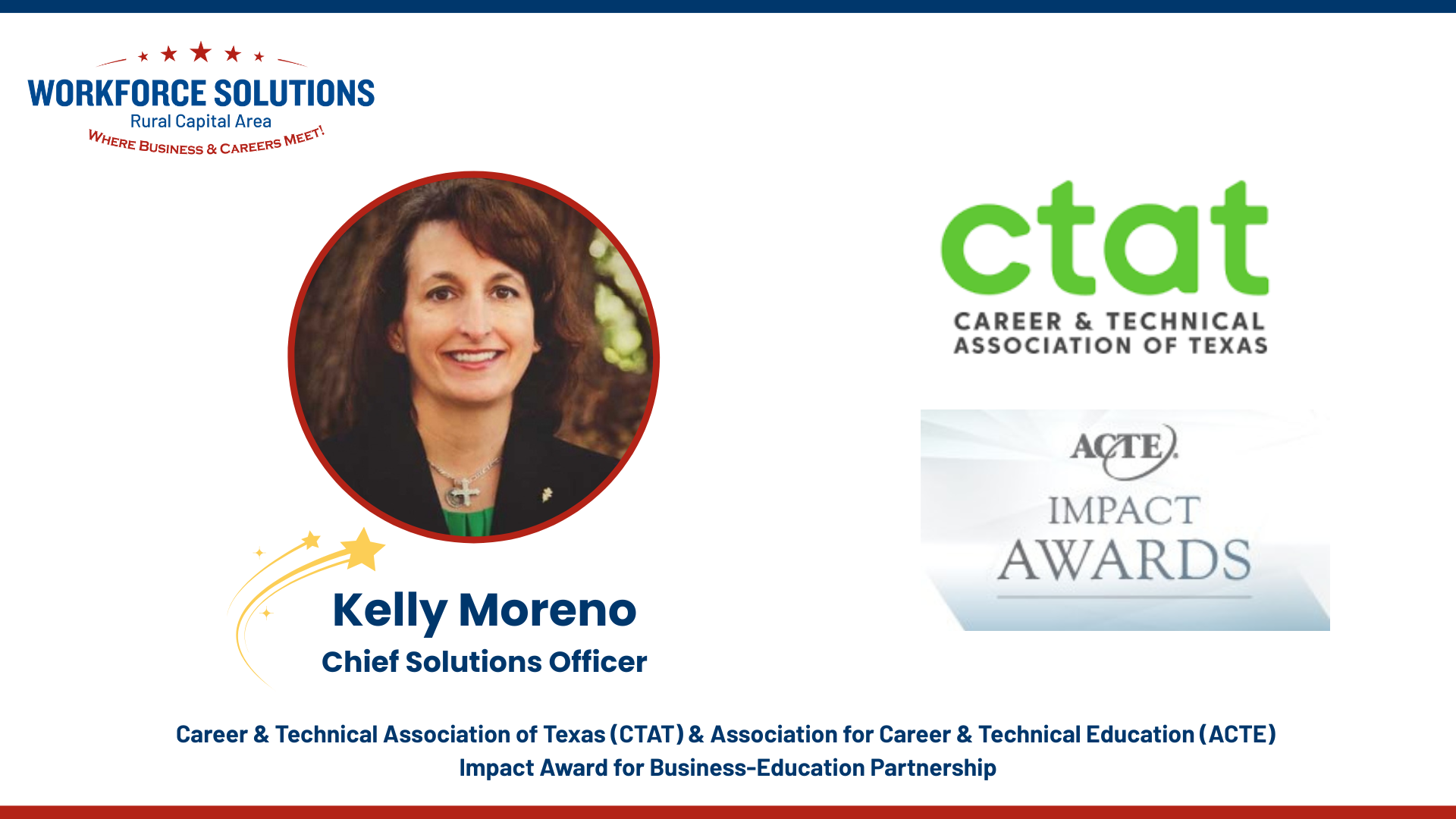 WSRCA Kelly Moreno CTE Impact Award