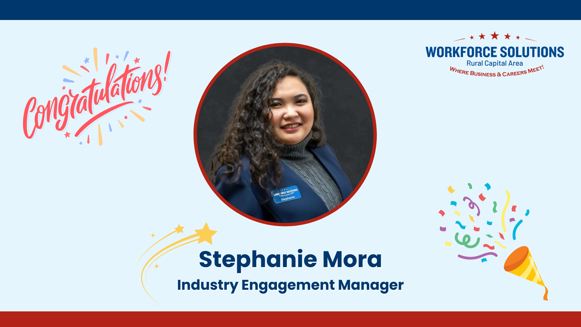 Stephanie Mora Promoted to Industry Engagement Manager