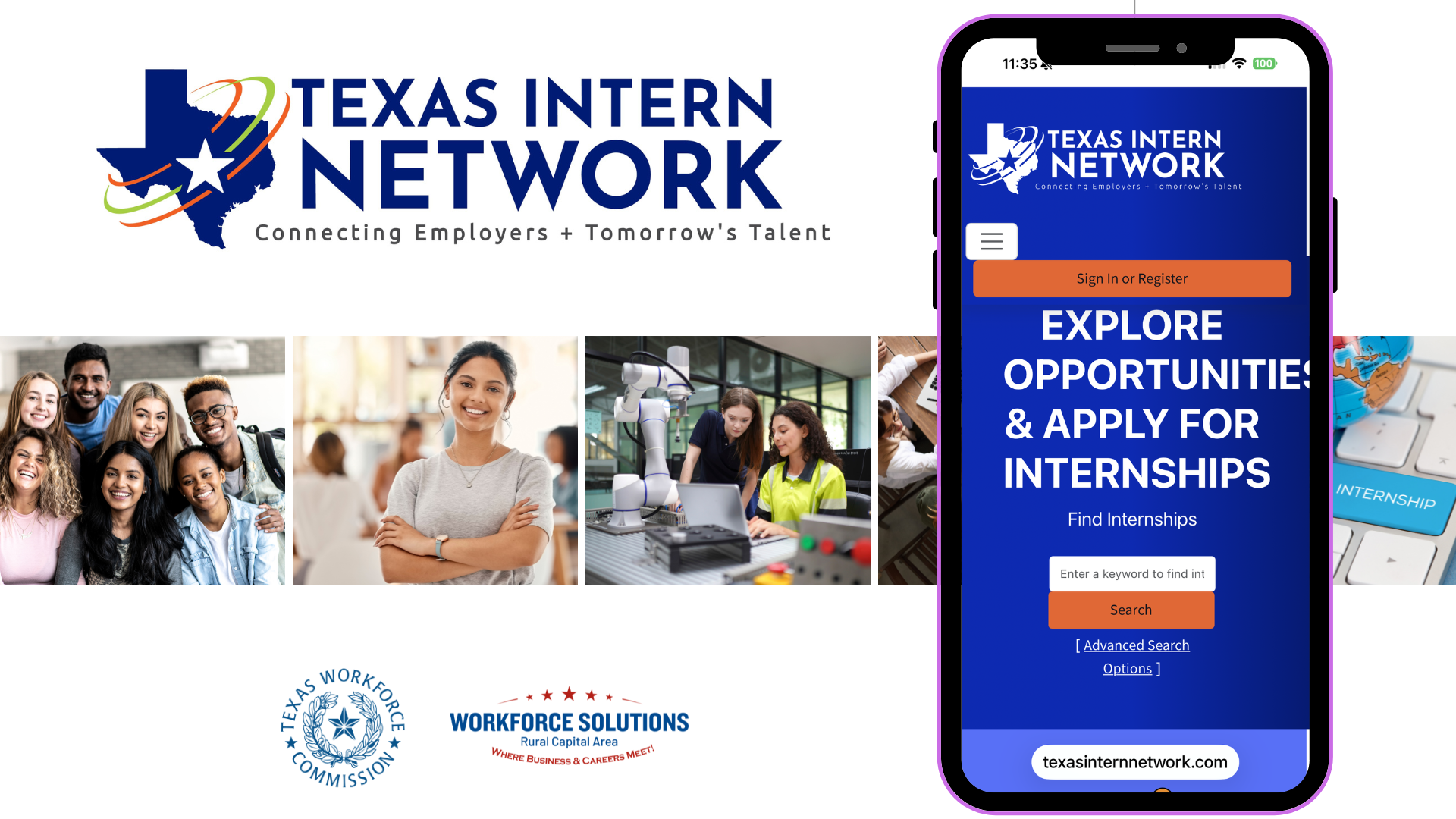 Intern Network Introducing the Texas Intern Network: Connecting Talent to Opportunity