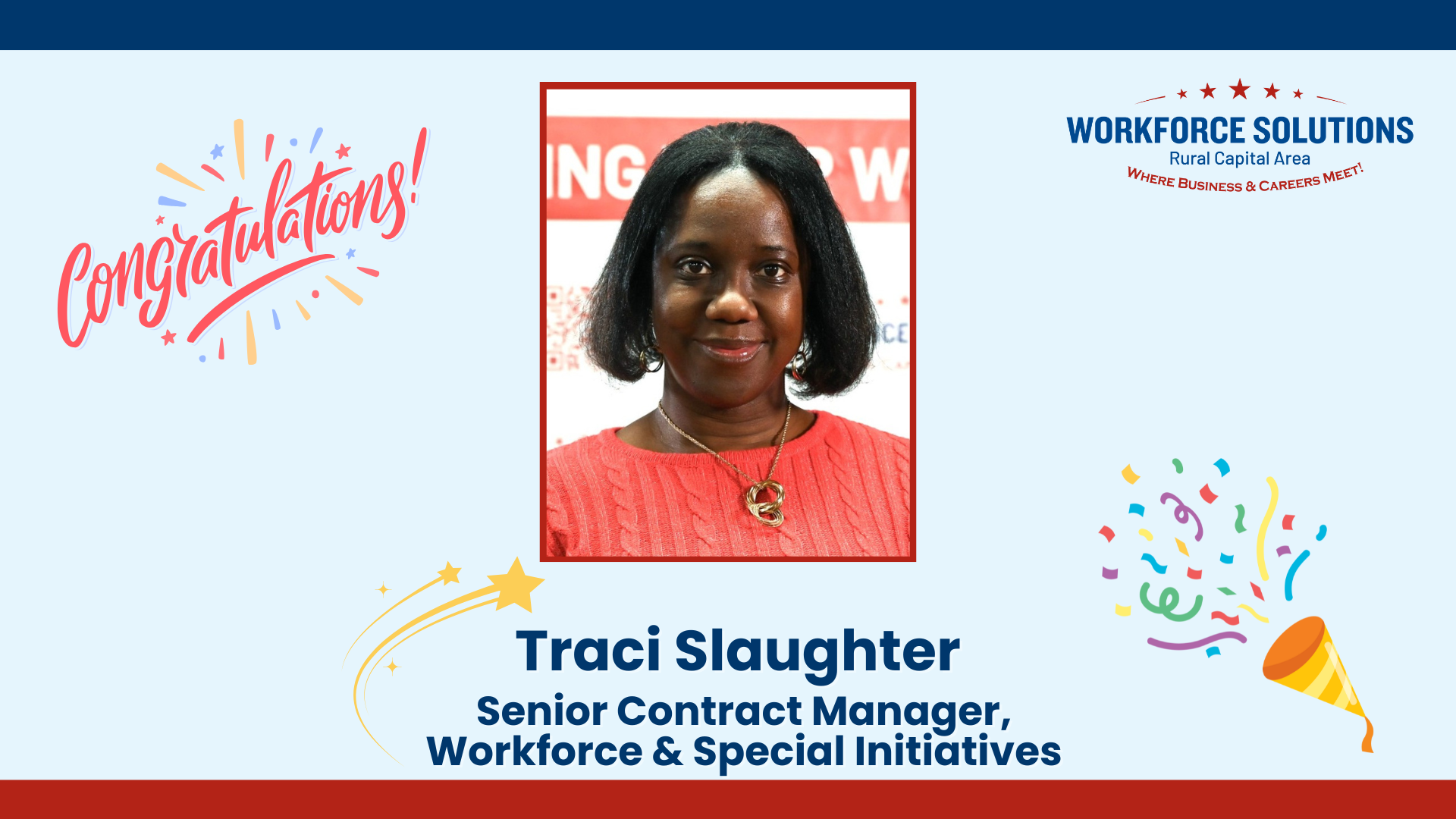 WSRCA Promotion of Traci Slaughter