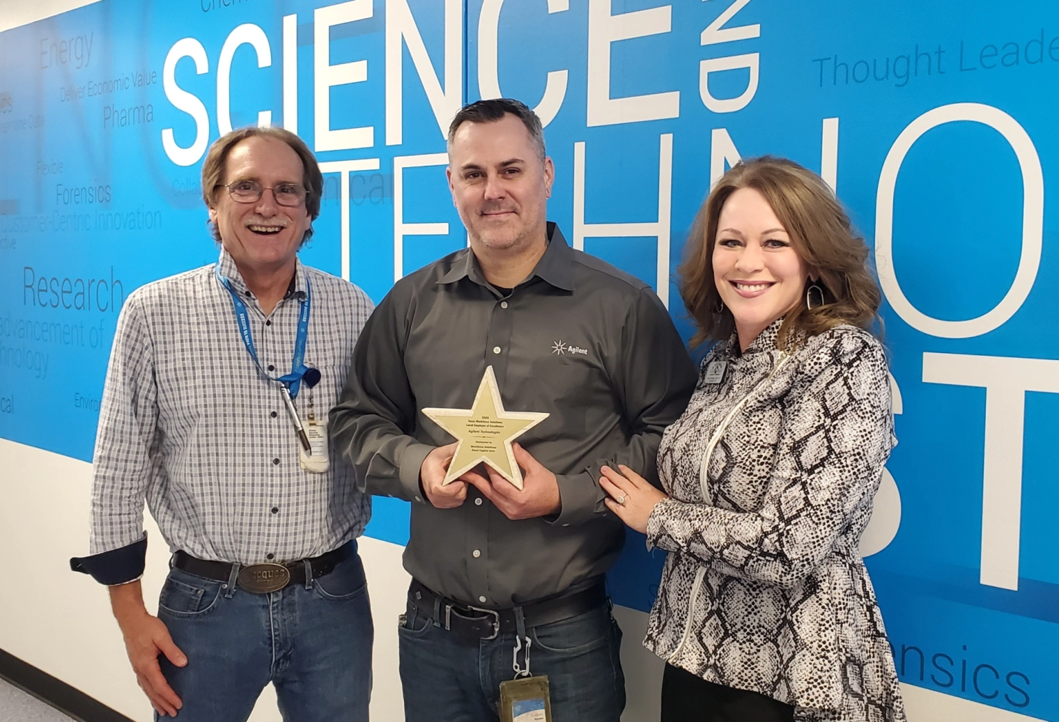 Agilent Technologies Recognized with the 2020 Employer of Excellence Award for the Rural Capital Area