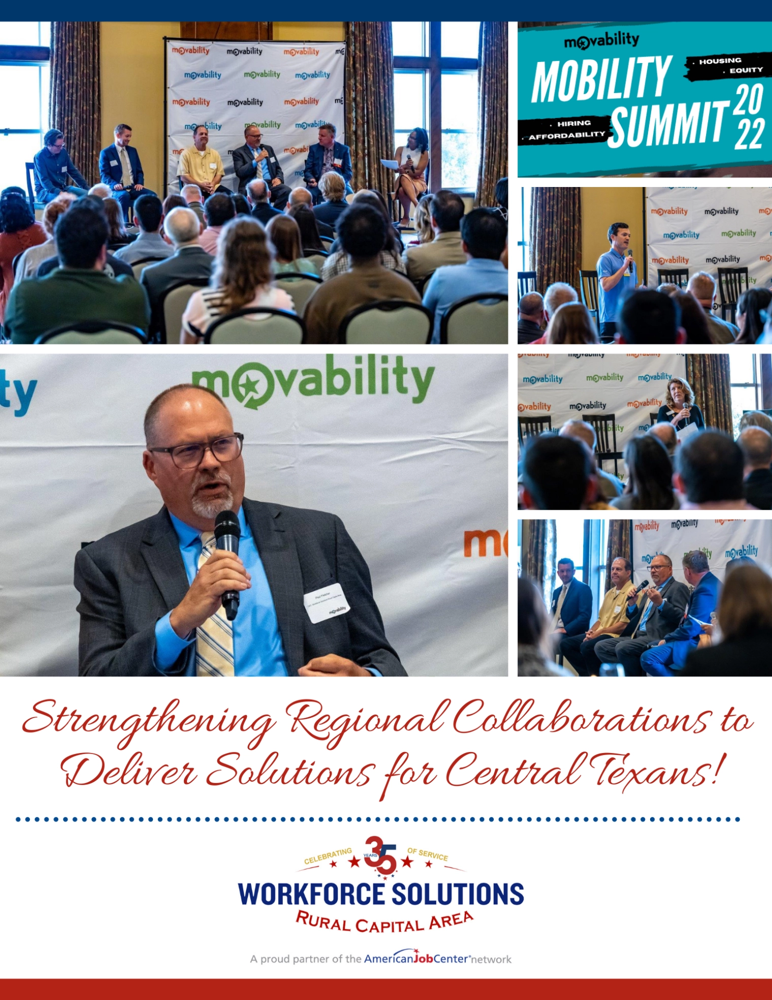 WSRCA Joins with Regional Partners at Austin Mobility Summit to Deliver Solutions for Central Texans