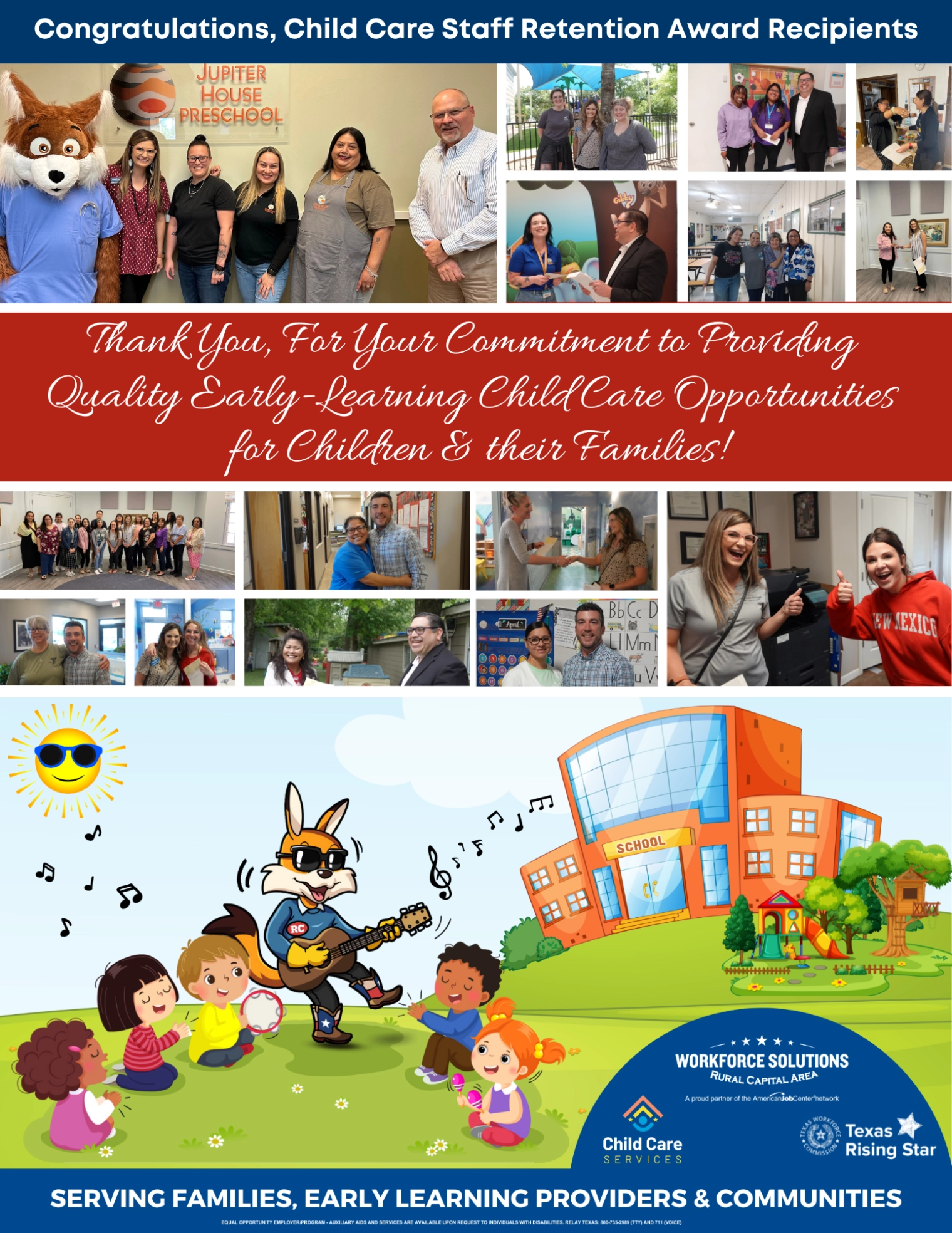 WSRCA CCS Staff Retention Awards