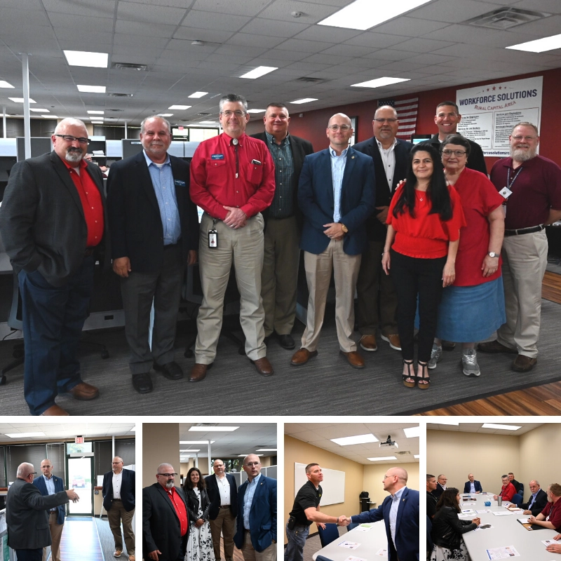 WSRCA Welcomes Brandon Simon, Central Texas Regional Director for U.S. Sen. Ted Cruz, to Round Rock Career Center