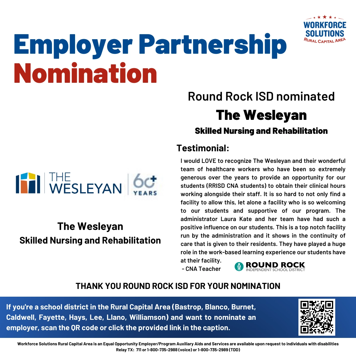 Empowering Tomorrow’s Healthcare Heroes: Spotlight on Wesleyan Skilled Nursing and Rehabilitation