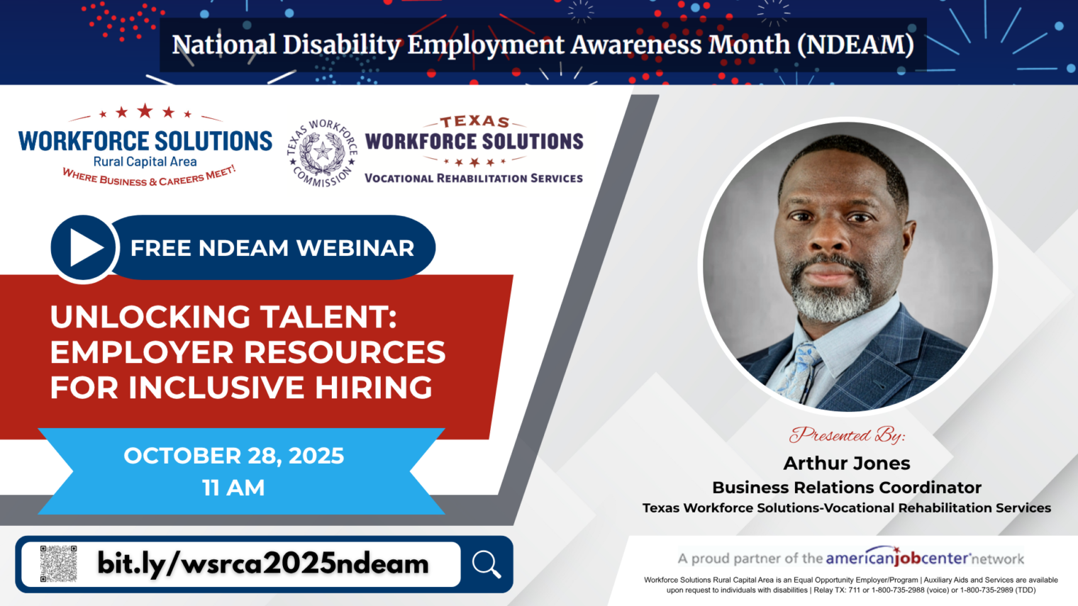 Join Our NDEAM Employer Webinar: Unlocking Talent and Building Inclusive Workplaces