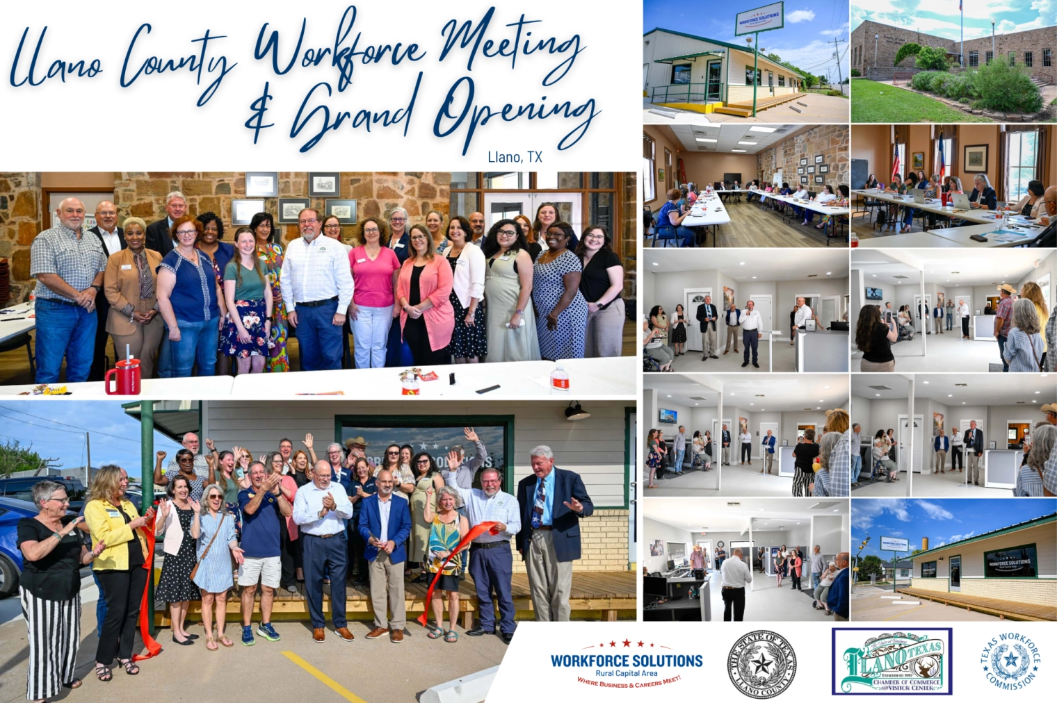 WSRCA Celebrates Workforce Alignment and Expanded Llano County Workforce Center
