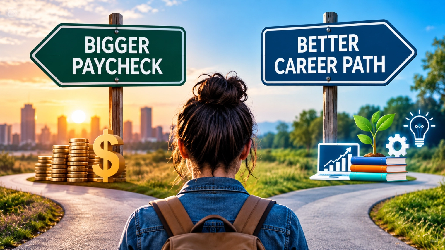 Would You Take Less Money for a Better Career Path?
