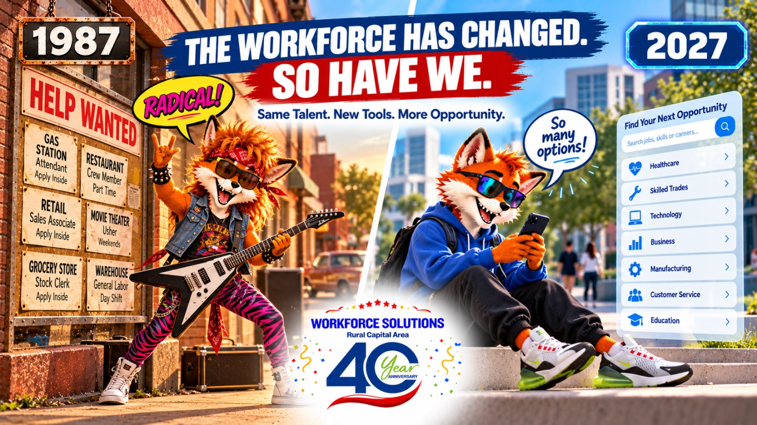 40 Years of Change. One Mission That Still Matters.