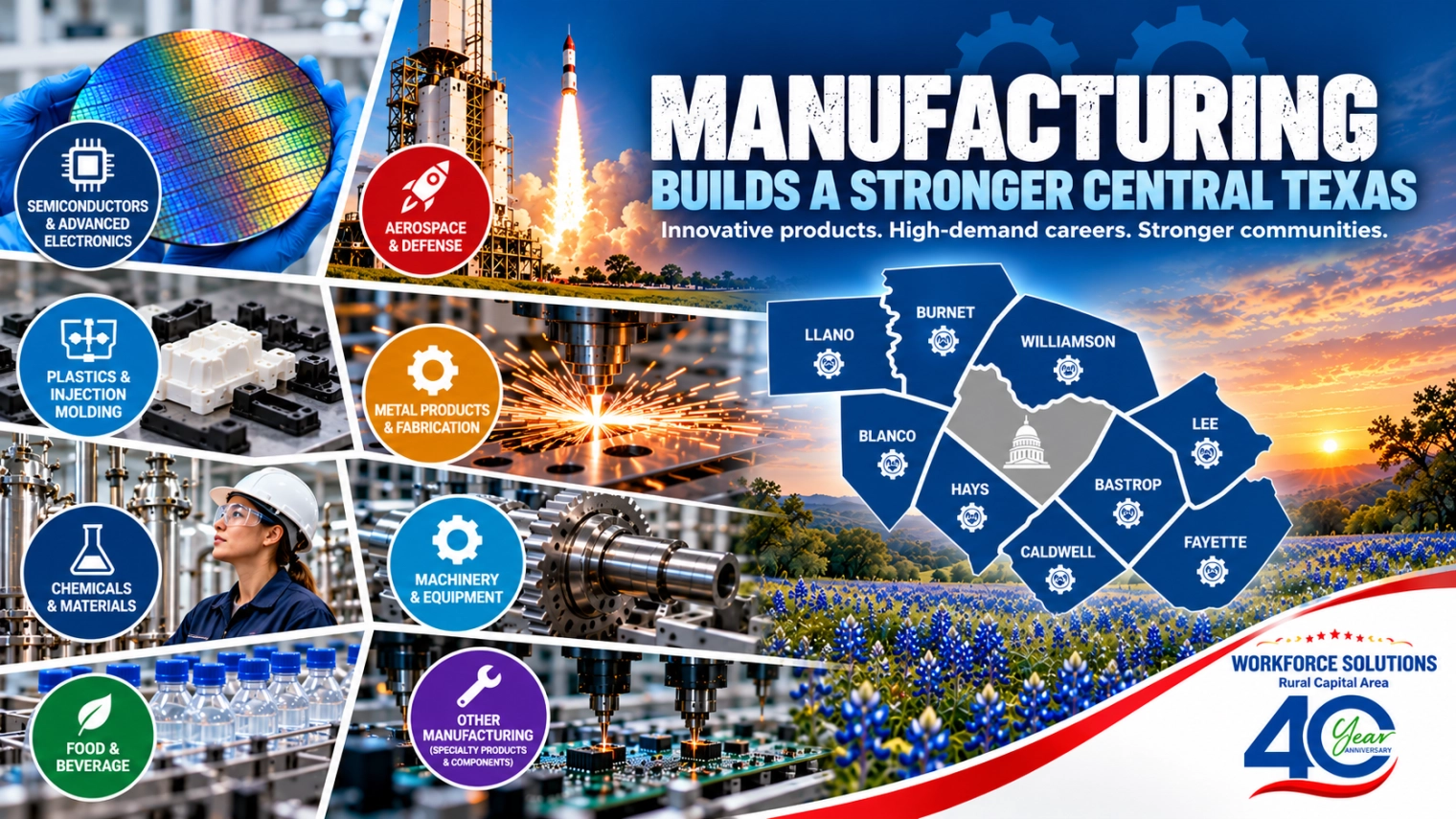 Made in Central Texas: The $7.7 Billion Industry Powering Our Future