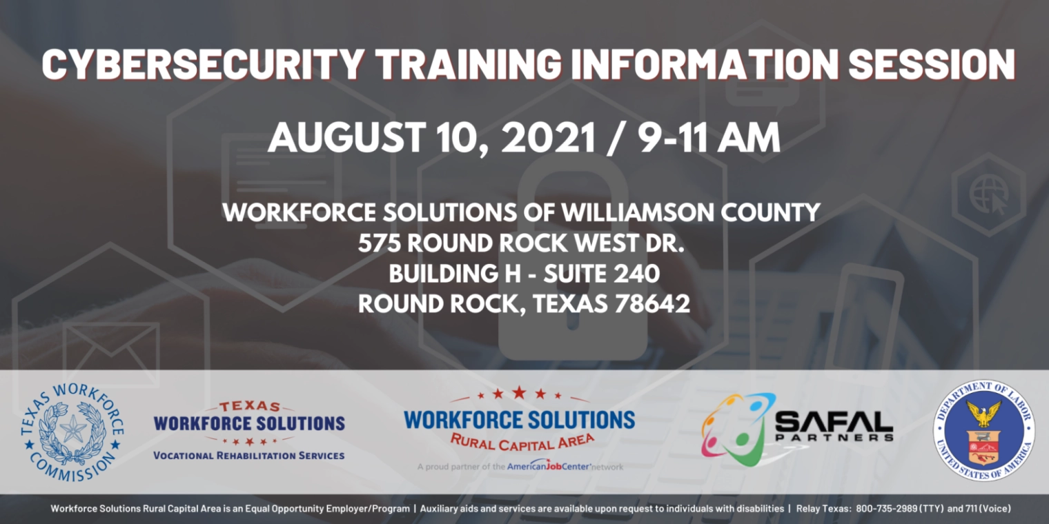 Cybersecurity Training Information Session for Employers